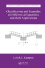Classification and Examples of Differential Equations and their Applications - Book