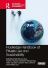 Routledge Handbook of Private Law and Sustainability - Book
