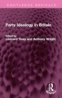 Party Ideology in Britain - Book