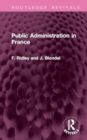 Public Administration in France - Book