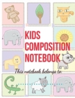 KIDS COMPOSITION NOTEBOOK - Book