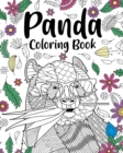 Panda Coloring Book : Coloring Books for Adults, Gifts for Panda Lovers, Floral Mandala Coloring - Book