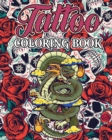 Tattoo Coloring Book for Adults : Coloring Book for Adults With Modern Tattoo Designs - Book