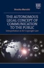 Autonomous Legal Concept of Communication to the Public : Interpretation in EU Copyright Law - eBook
