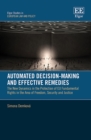 Automated Decision-Making and Effective Remedies : The New Dynamics in the Protection of EU Fundamental Rights in the Area of Freedom, Security and Justice - eBook