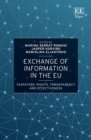Exchange of Information in the EU : Taxpayers' Rights, Transparency and Effectiveness - eBook