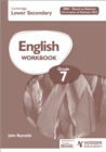 Cambridge Lower Secondary English Workbook Grade 7 SRM - Based on National Curriculum of Pakistan 2022 : Second Edition - Book