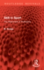 Skill in Sport : The Attainment of Proficiency - eBook