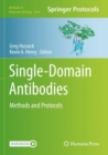 Single-Domain Antibodies : Methods and Protocols - Book