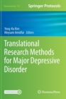 Translational Research Methods for Major Depressive Disorder - Book