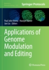 Applications of Genome Modulation and Editing - Book