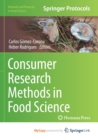 Consumer Research Methods in Food Science - Book