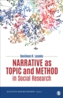 Narrative as Topic and Method in Social Research - Book