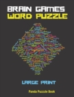 Brain Games Word Puzzle Large Print : Activity Book For Adults - Book
