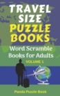 Travel Size Puzzle Books : Word Scramble Books for Adults - Book