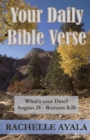 Your Daily Bible Verse (Large Print Edition) : 366 Verses Correlated by Month and Day - Book