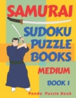 Samurai Sudoku Puzzle Books - Medium - Book 1 : Sudoku Variations Puzzle Books - Brain Games For Adults - Book