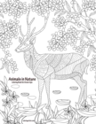 Animals in Nature Coloring Book for Grown-Ups - Book