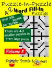 Puzzle-in-Puzzle Word Fill-In Puzzles, Volume 8 : 48 Puzzles - Book