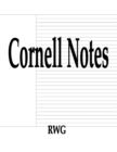 Cornell Notes : 150 Pages 8.5" X 11" - Book