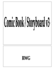 Comic Book / Storyboard v3 : 100 Pages 8.5" X 11" - Book