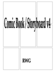 Comic Book / Storyboard v4 : 100 Pages 8.5" X 11" - Book