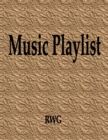 Music Playlist : 100 Pages 8.5" X 11" - Book