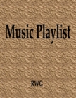 Music Playlist : 150 Pages 8.5" X 11" - Book