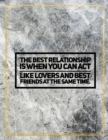 The best relationship is when you can act like lovers and best friends at the same time. : Marble Design 100 Pages Large Size 8.5" X 11" Inches Gratitude Journal And Productivity Task Book - Book