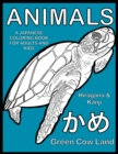 Animals A Japanese Coloring Book For Adults And Kids - Book