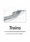 Trains : a coloring book - Book