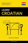 Learn Croatian - Quick / Easy / Efficient : 2000 Key Vocabularies - Book