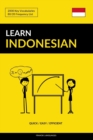 Learn Indonesian - Quick / Easy / Efficient : 2000 Key Vocabularies - Book