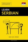 Learn Serbian - Quick / Easy / Efficient : 2000 Key Vocabularies - Book