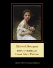 Girl with Bouquet : Bouguereau Cross Stitch Pattern - Book