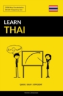 Learn Thai - Quick / Easy / Efficient : 2000 Key Vocabularies - Book