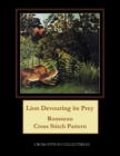 Lion Devouring its Prey : Rousseau Cross Stitch Pattern - Book