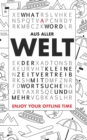 What A Word - Aus aller Welt : Der kleine Zeitvertreib mit Wortsuche und mehr - Book