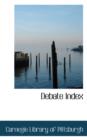 Debate Index - Book