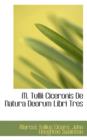 M. Tullii Ciceronis de Natura Deorum Libri Tres - Book