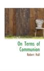 On Terms of Communion - Book