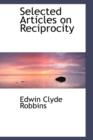Selected Articles on Reciprocity - Book
