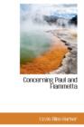 Concerning Paul and Fiammetta - Book