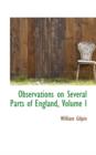 Observations on Several Parts of England, Volume I - Book
