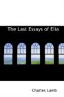 The Last Essays of Elia - Book