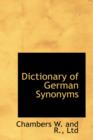 Dictionary of German Synonyms - Book