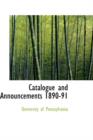 Catalogue and Announcements 1890-91 - Book