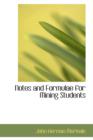 Notes and Formulae for Mining Students - Book