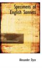 Specimens of English Sonnets - Book