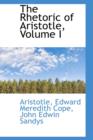 The Rhetoric of Aristotle, Volume I - Book